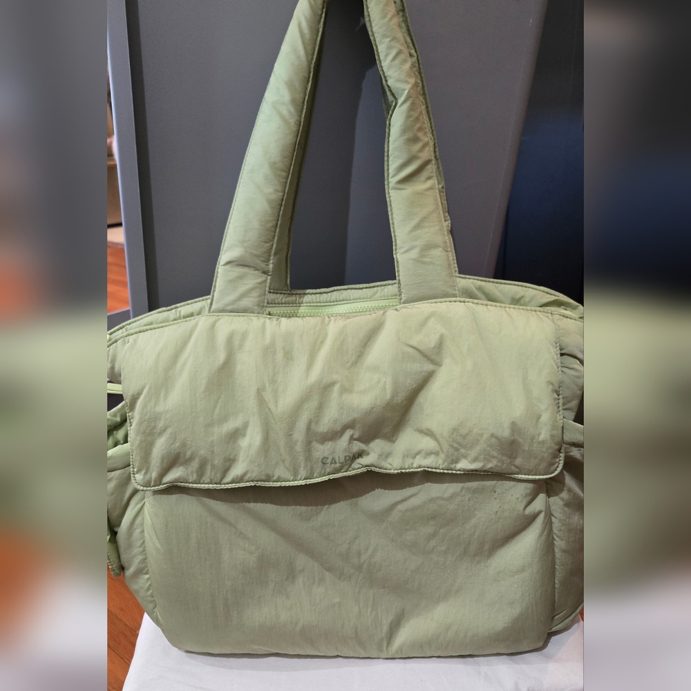 Sold - Calpak Light Green Tote Bag
